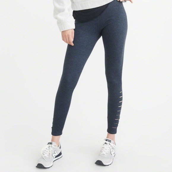 Abercrombie & Fitch Pants - NWT Abercrombie Side Slit Full Length Leggings
